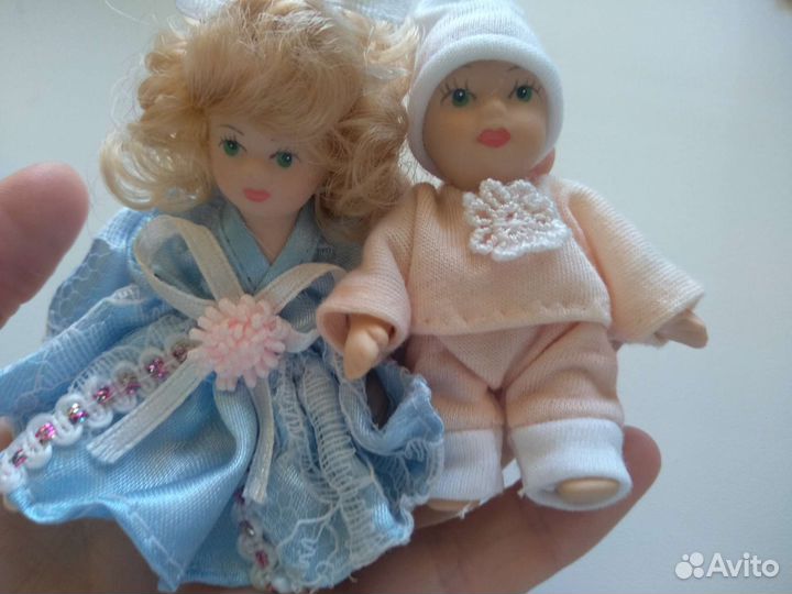 Фарфоровые куколки 8 см