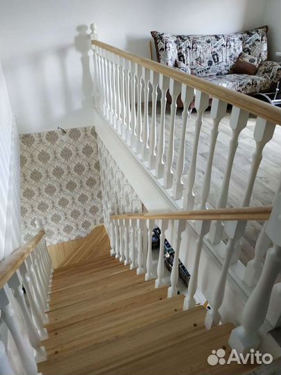 Лестницы из дерева