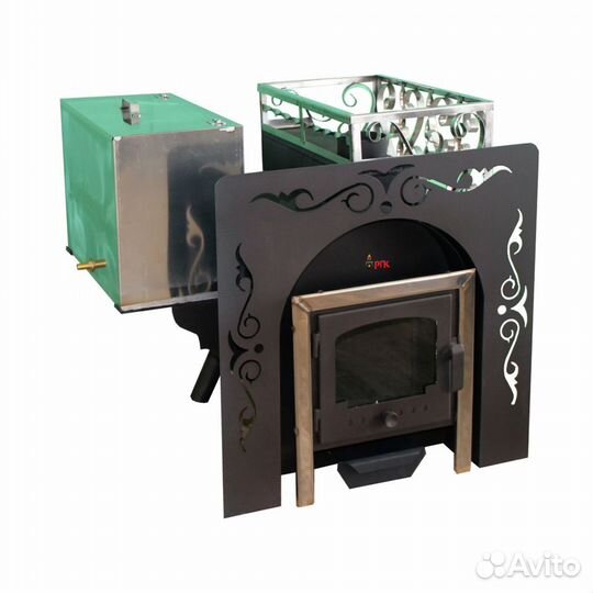 Печь для бани на три помещения «Дарья»
