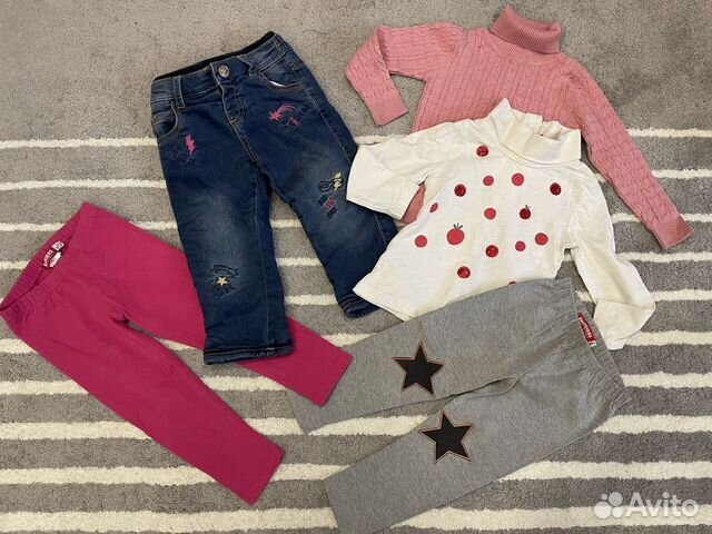 Пакет вещей для девочки 12-18 мес