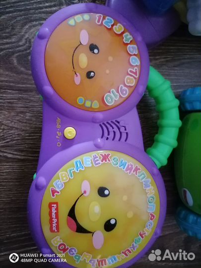 Развивающие игрушки fisher price и др