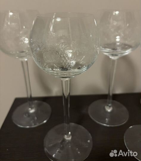 Бокалы фужеры рюмки (Богемия)