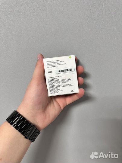 Блок зарядки apple 20w