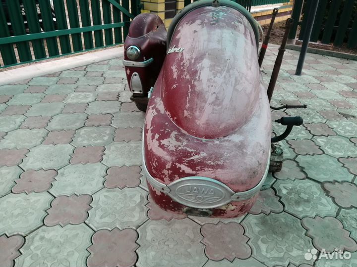 Коляска для мотоцикла Ява старушка