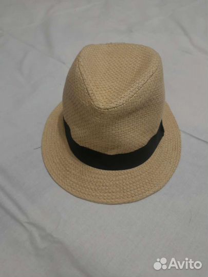 Соломенная шляпа детская