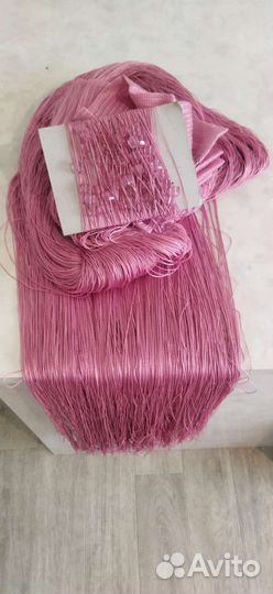 Шторы нитяные с кубиками