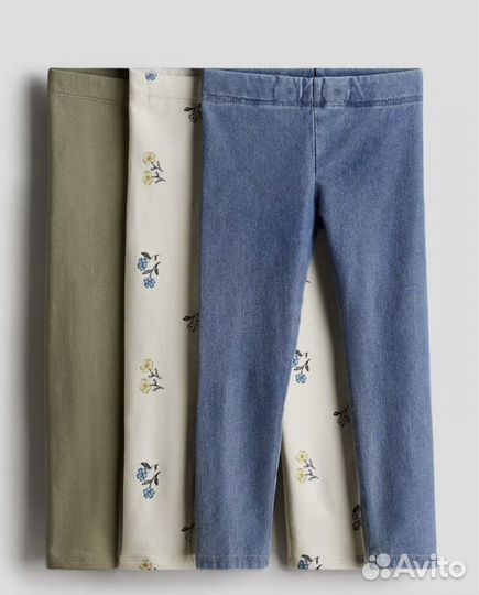 Легинсы для девочки hm 110 116