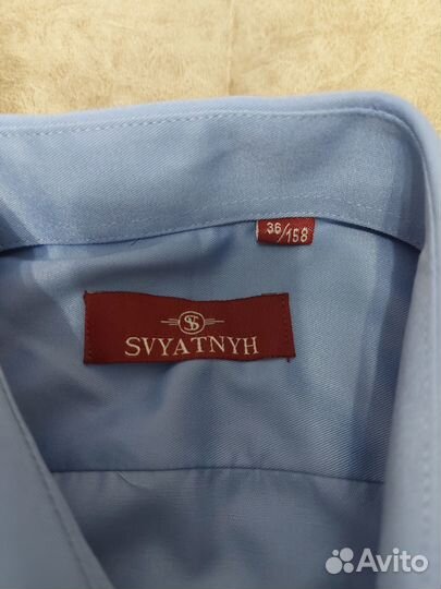 Рубашка для мальчика на рост 158