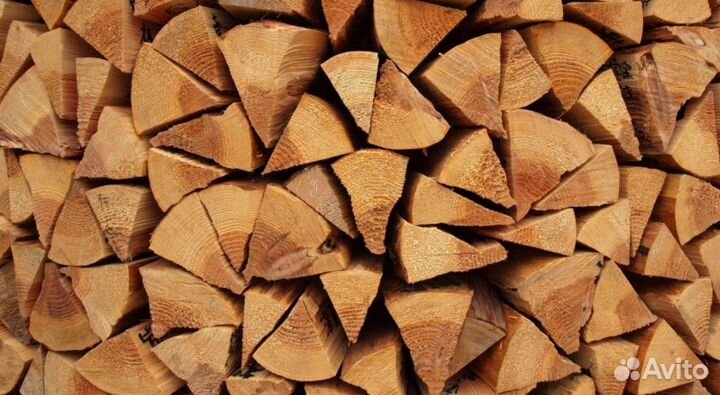 Дрова колотые дуб