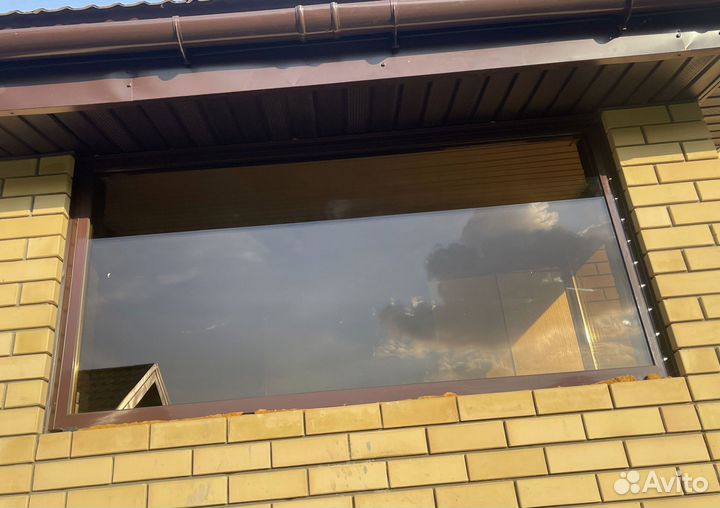 Фасад остекление витраж беседка окна