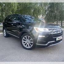 Ford Explorer 3.5 AT, 2018, 81 000 км, с пробегом, цена 2 400 000 руб.