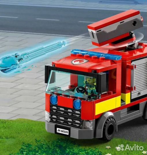 Конструктор lego City Пожарная часть 60320