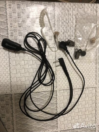 Гарнитура с воздуховодом скрытого ношения