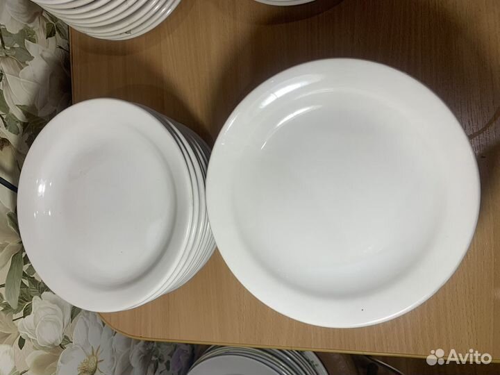 Тарелки фарфор СССР (26 предметов)