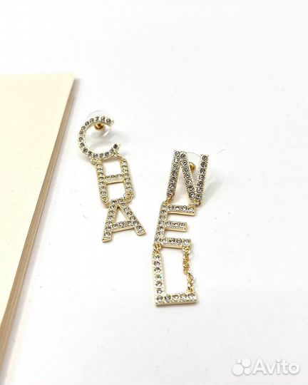 Серьги Chanel