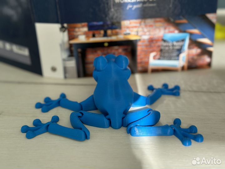 Игрушка-лягушка на 3D принтере