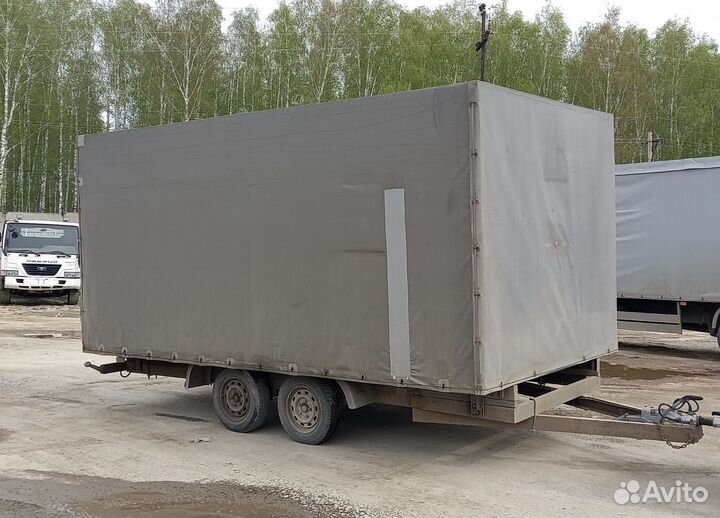 Прицеп тентованный АвтоМаш 817228, 2017