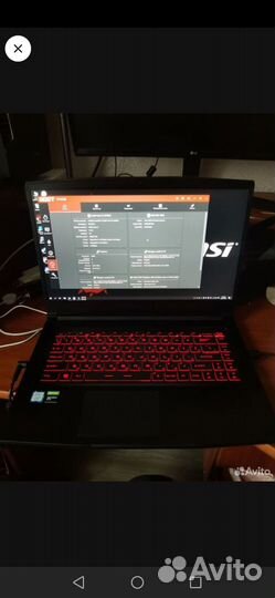 Ноутбук msi g63