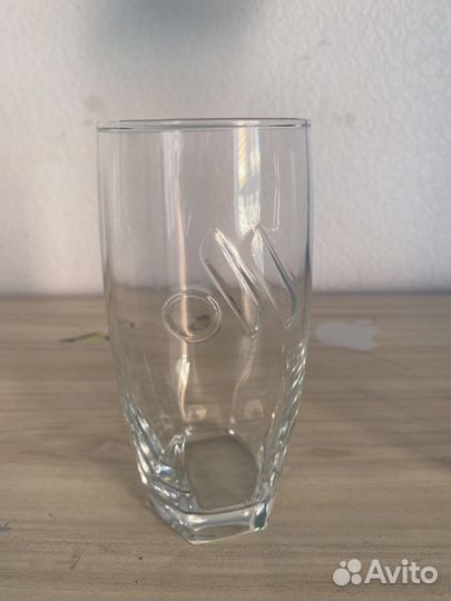 Хрустальные стаканы вкусно и точка 3шт