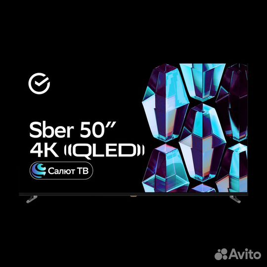 4K UHD смарт телевизор Sber SDX-50UQ5234