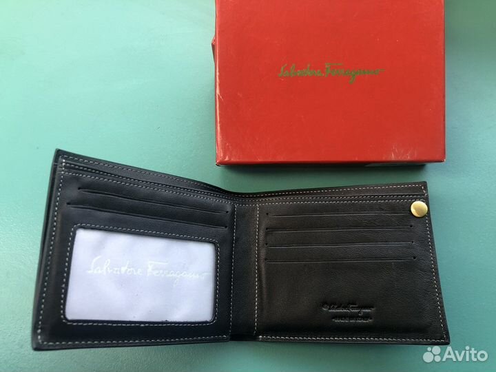 Мужской кошелек salvatore ferragamo