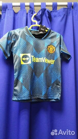 Мю на 5-6 лет форма футбольная Манчестер Магазин