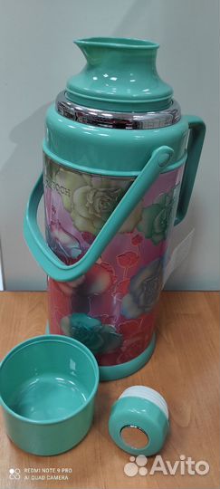 Термос со стеклянной колбой mayer&boch