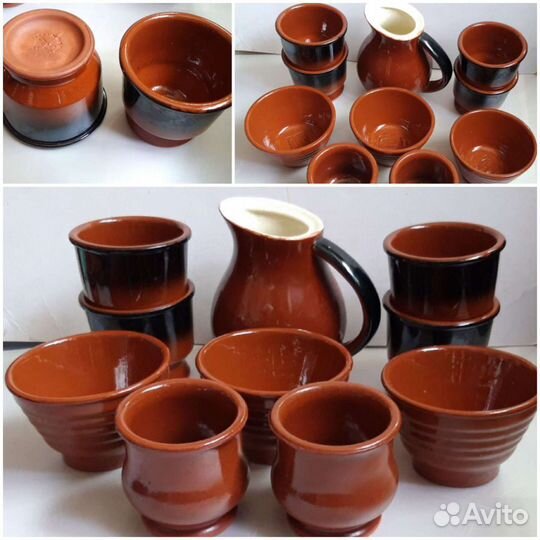 Н-р посуды из глины