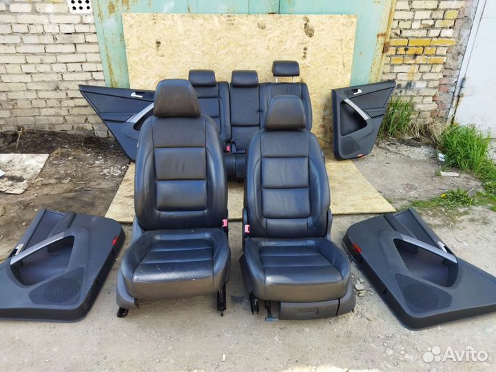 Кожаный салон Vw Tiguan 1