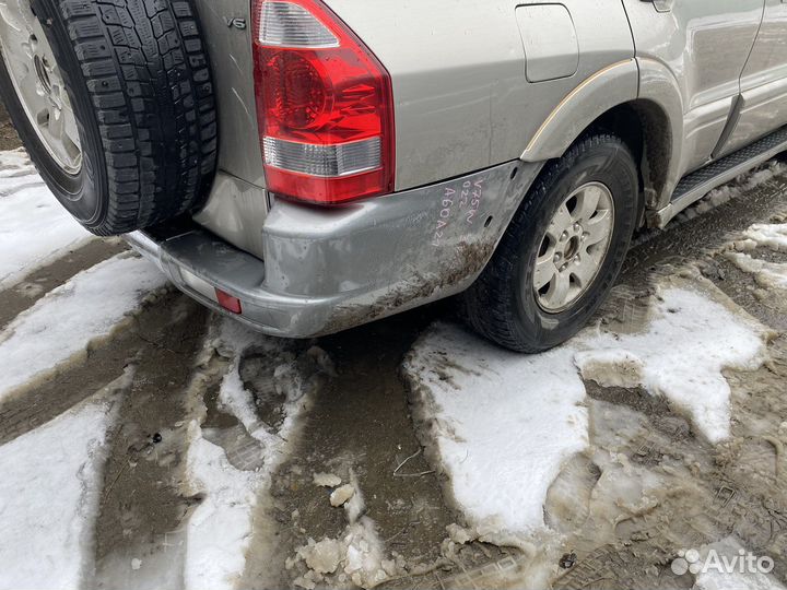 Задний бампер Pajero 3