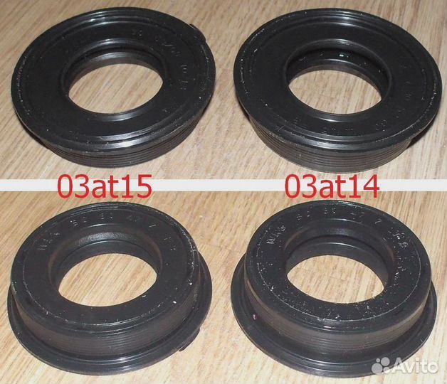 Сальник бака 30x53/60x10/13 (двойной), зам. WT031