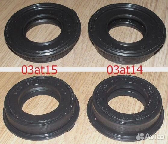 Сальник бака 30x53/60x10/13 (двойной), зам. WT031