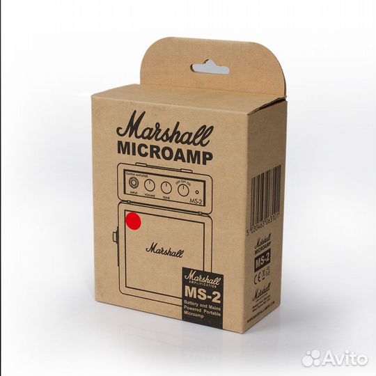 Комбо усилитель marshall MS-2R micro AMP (RED)