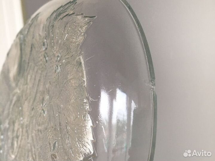 Блюдо стеклянное