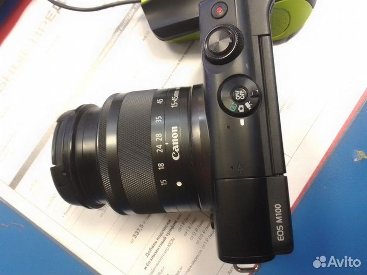 Canon EOS M100 kit с сзу