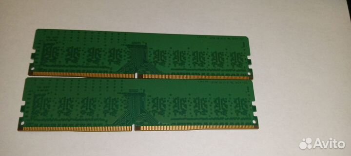 Оперативная память ddr4 (4gb x2)