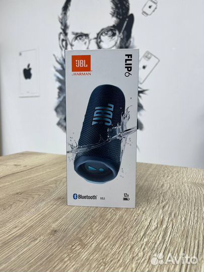 Колонка JBL Flip 6 blue