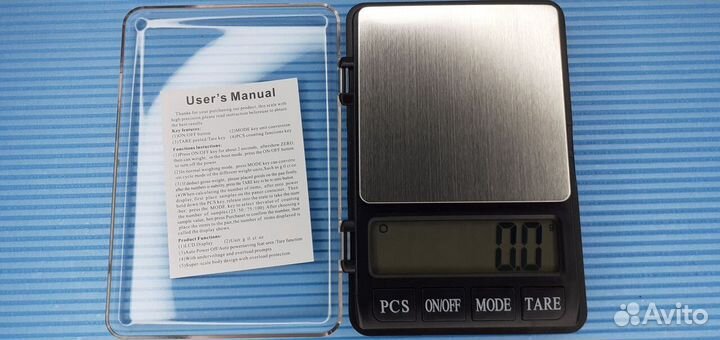 Профессиональные весы высокой точности 0.1гр 2кг