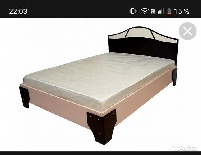 Кровать двухспальная 160 на 200