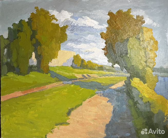 Этюд. 50х60см