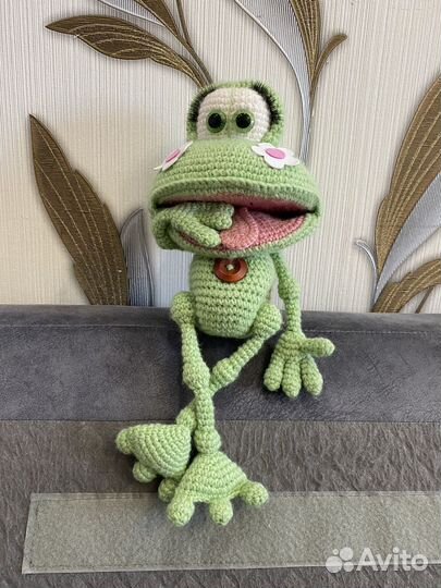 Лягушка ручная работа