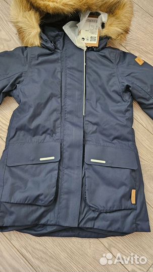 Новая зимняя парка для девочки Reima 104