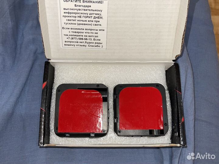 Проектор на двери Huyndai Solaris