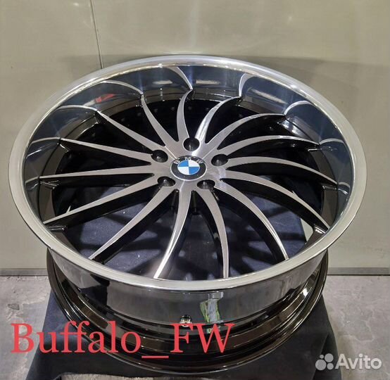 Кованые диски на BMW X6 R21