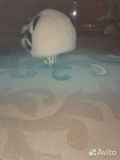 Шапка норковая женская