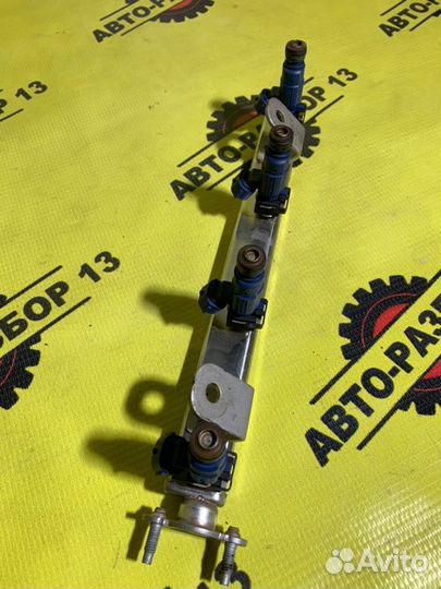 Топливная рампа Hyundai Solaris RB G4fа 2013