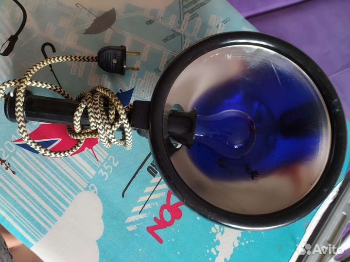 Лампа Минина синяя для детей