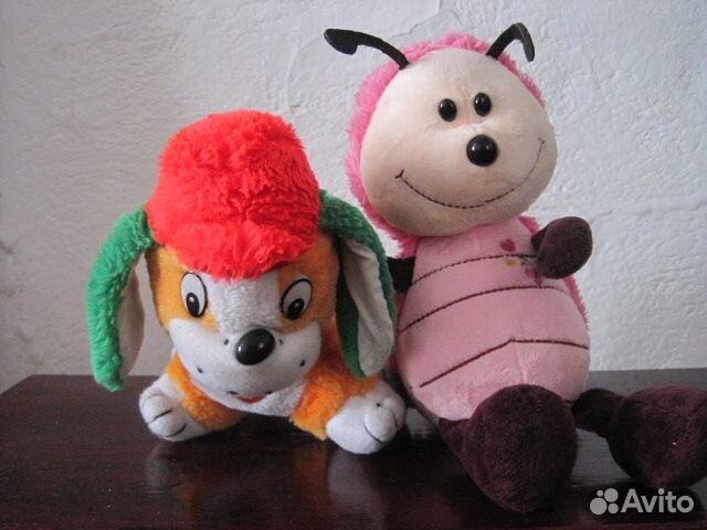 Игрушки детские мягкие,3 пакета