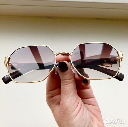 Очки Marc Jacobs коричневые солнцезащитные