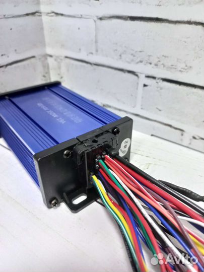 Контроллер (синий) 350-500W 60V (48V+) 19A